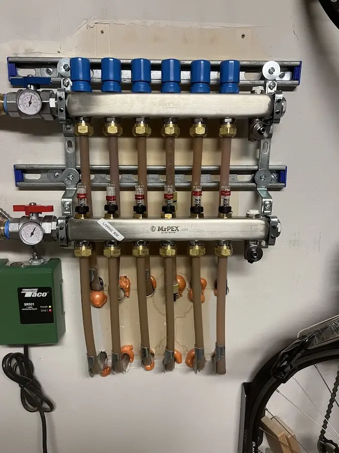 Plumber performing Leak Detection at a residential property in St. Paul